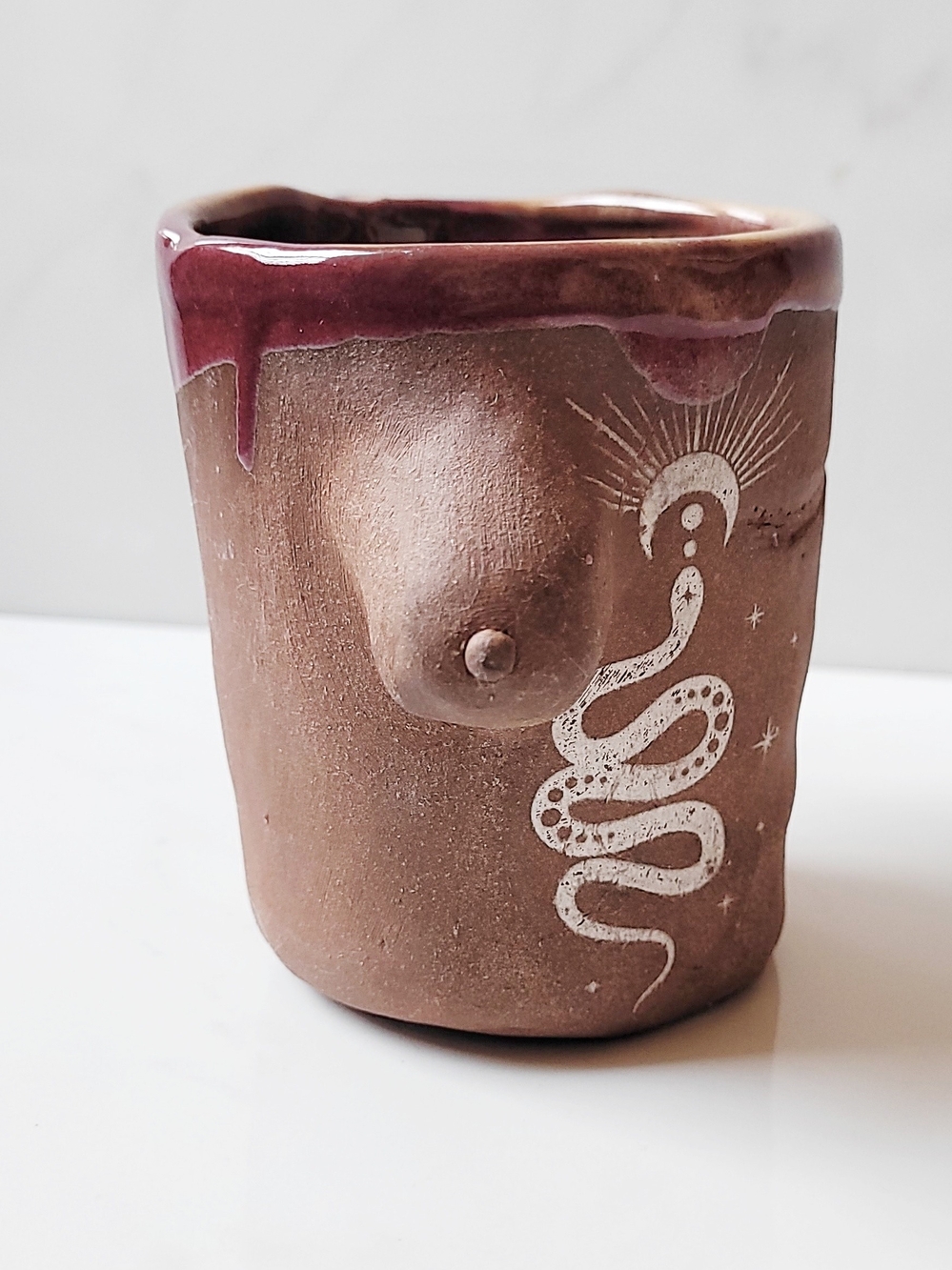 Handmade, Titties and Tea Masectomy Mug